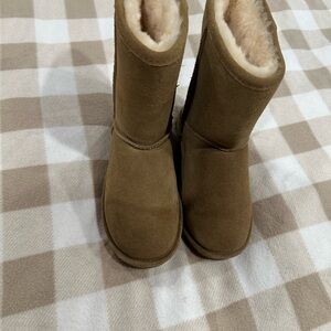 Classic Brown Suede Boots